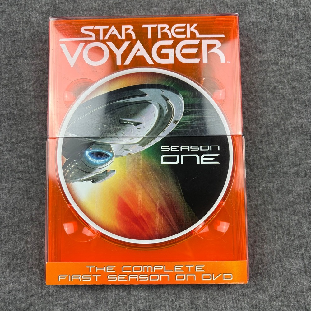 Star Trek Voyager Season 1 Complete DVD Set Sci-Fi Starfleet Trekkies Galactic